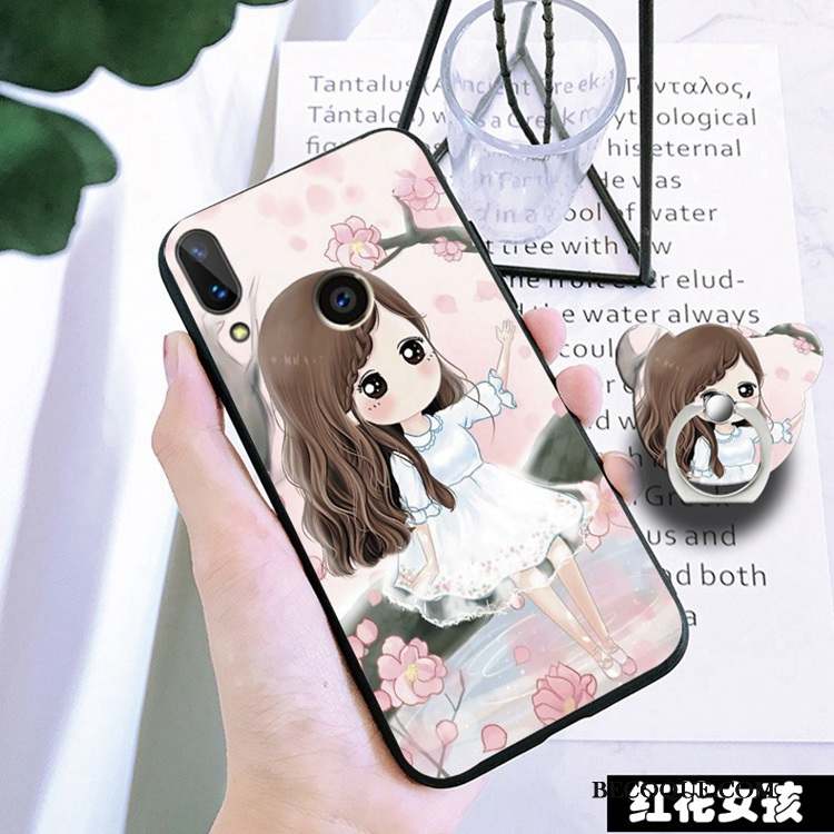 Huawei P Smart 2019 Coque Jeunesse Tendance Noir Protection Incassable Tempérer