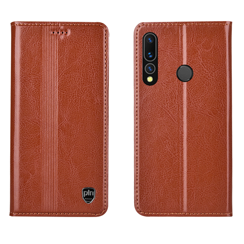 Huawei P Smart+ 2019 Coque Modèle Fleurie Protection Téléphone Portable Noir Tout Compris Étui En Cuir