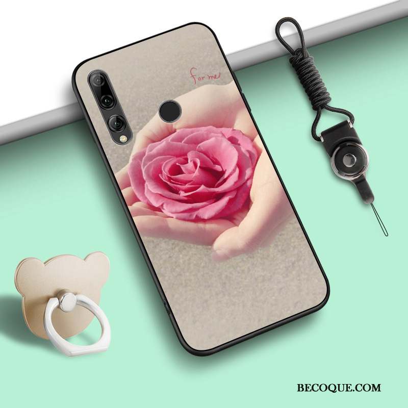 Huawei P Smart+ 2019 Coque Rose Incassable De Téléphone