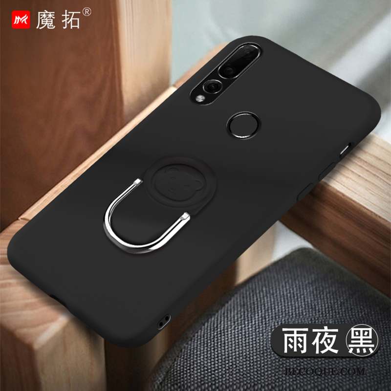 Huawei P Smart+ 2019 Coque Silicone De Téléphone Noir