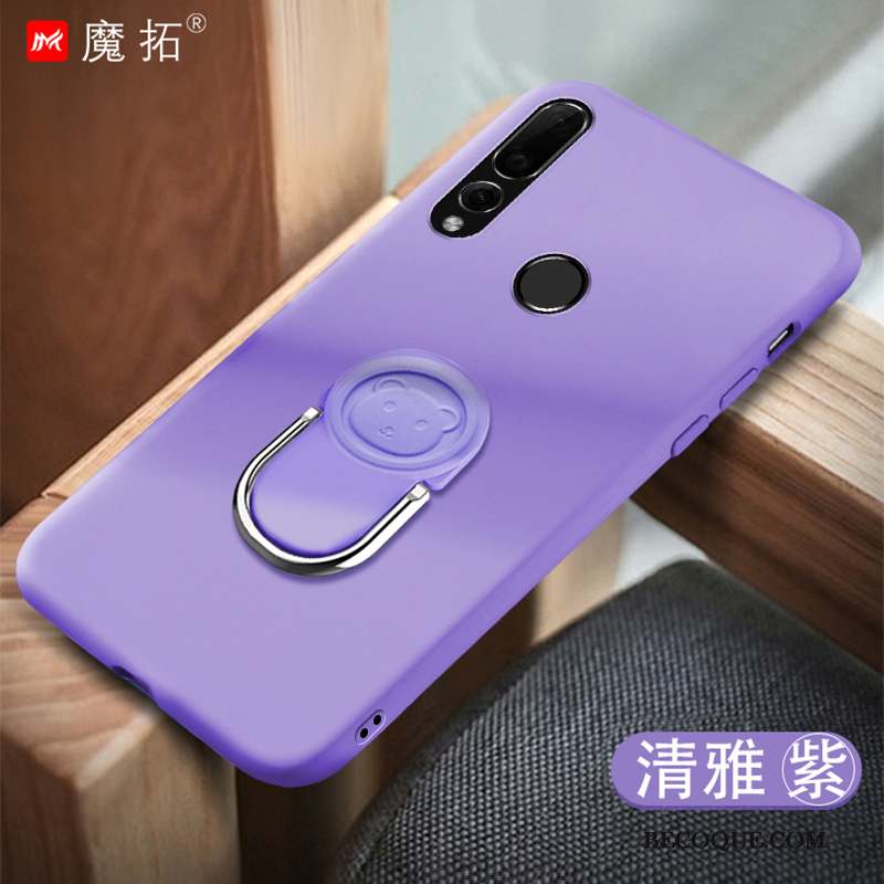 Huawei P Smart+ 2019 Coque Silicone De Téléphone Noir