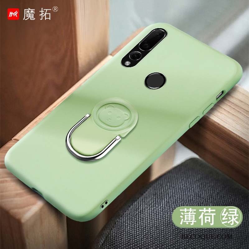 Huawei P Smart+ 2019 Coque Silicone De Téléphone Noir