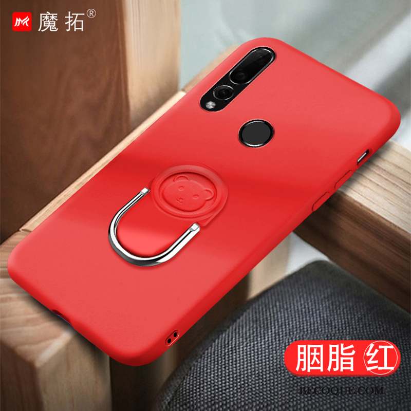 Huawei P Smart+ 2019 Coque Silicone De Téléphone Noir