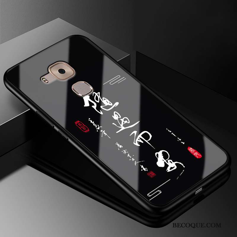 Huawei P Smart+ 2019 Coque Verre Trempé Incassable Tout Compris Silicone Noir