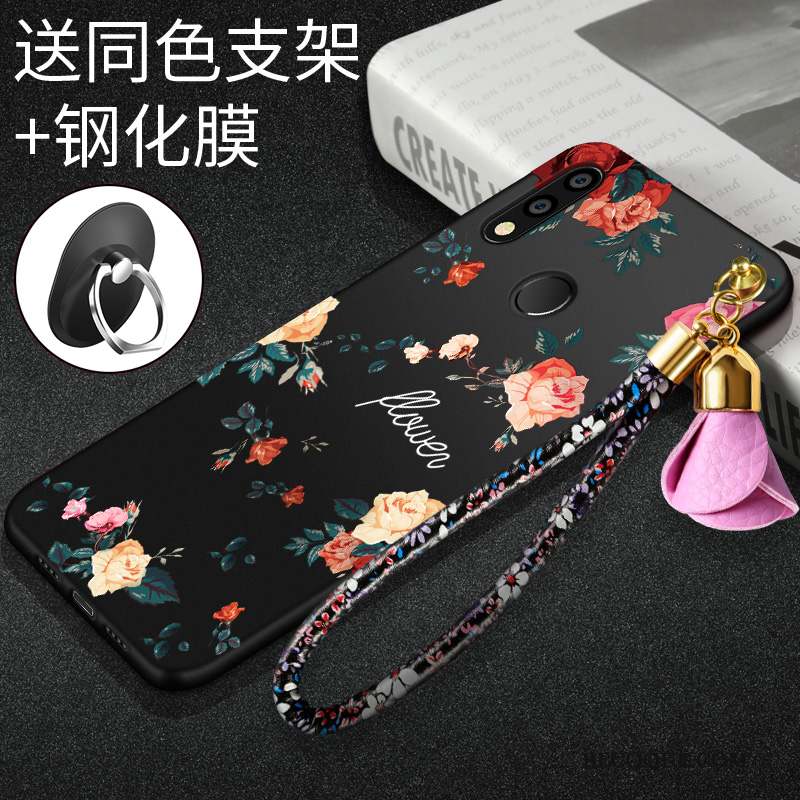 Huawei P Smart 2019 Coque Étui Nouveau Tendance Personnalité Silicone Rouge