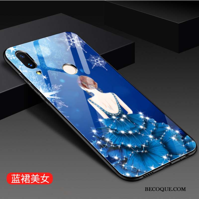 Huawei P Smart 2019 Difficile Coque De Téléphone Protection Tout Compris Rouge Verre