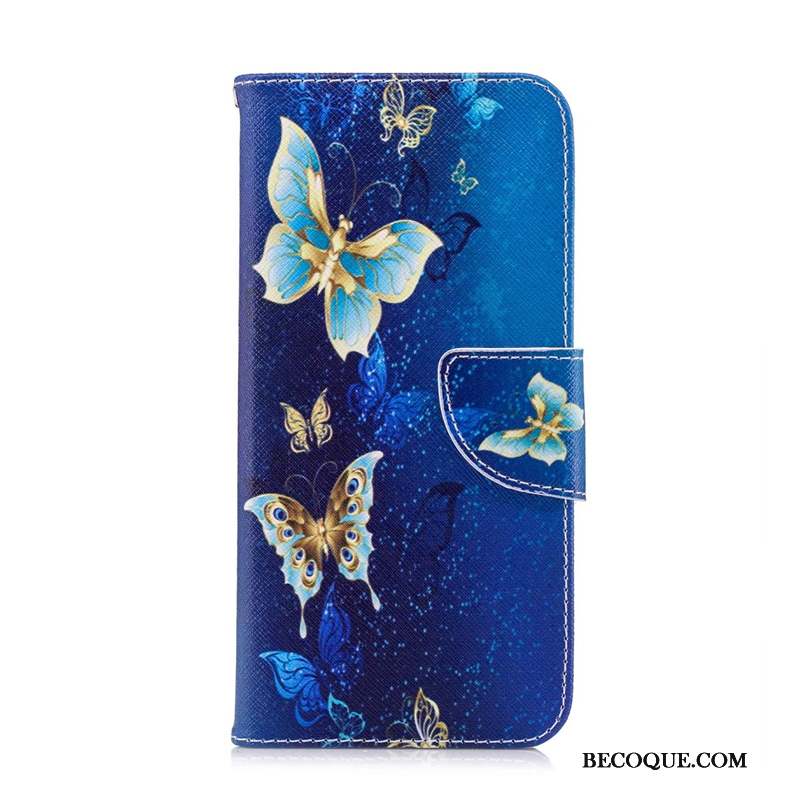 Huawei P Smart 2019 Housse Étui En Cuir Dessin Animé Jeunesse Multicolore Coque De Téléphone