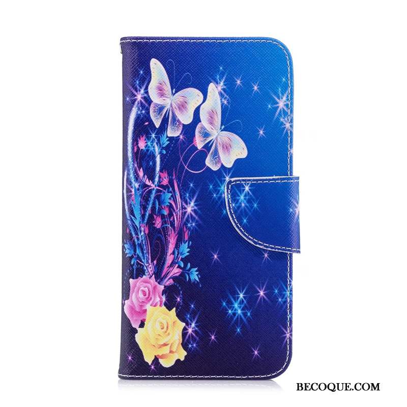 Huawei P Smart 2019 Housse Étui En Cuir Dessin Animé Jeunesse Multicolore Coque De Téléphone