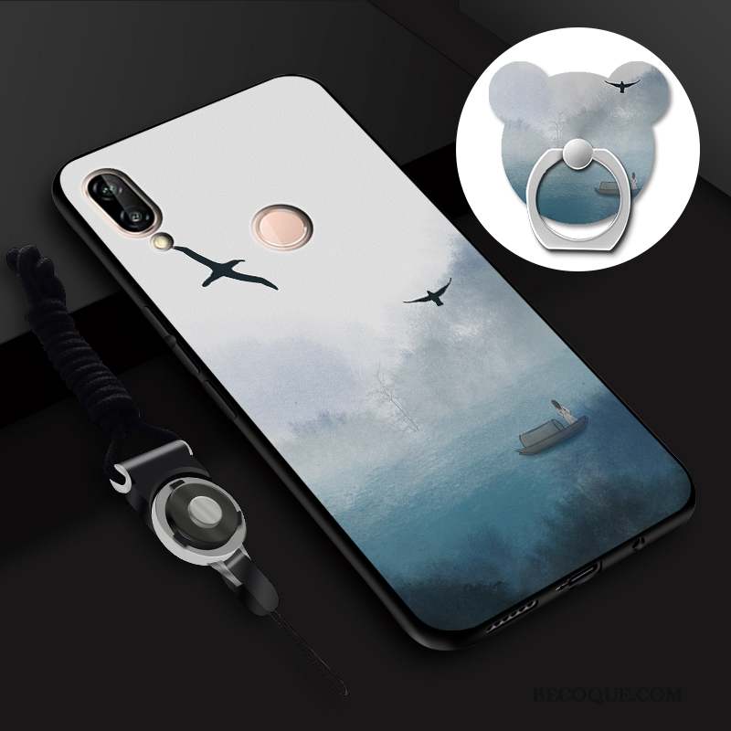 Huawei P Smart 2019 Ornements Suspendus Coque De Téléphone Étui Fluide Doux Jeunesse Nouveau