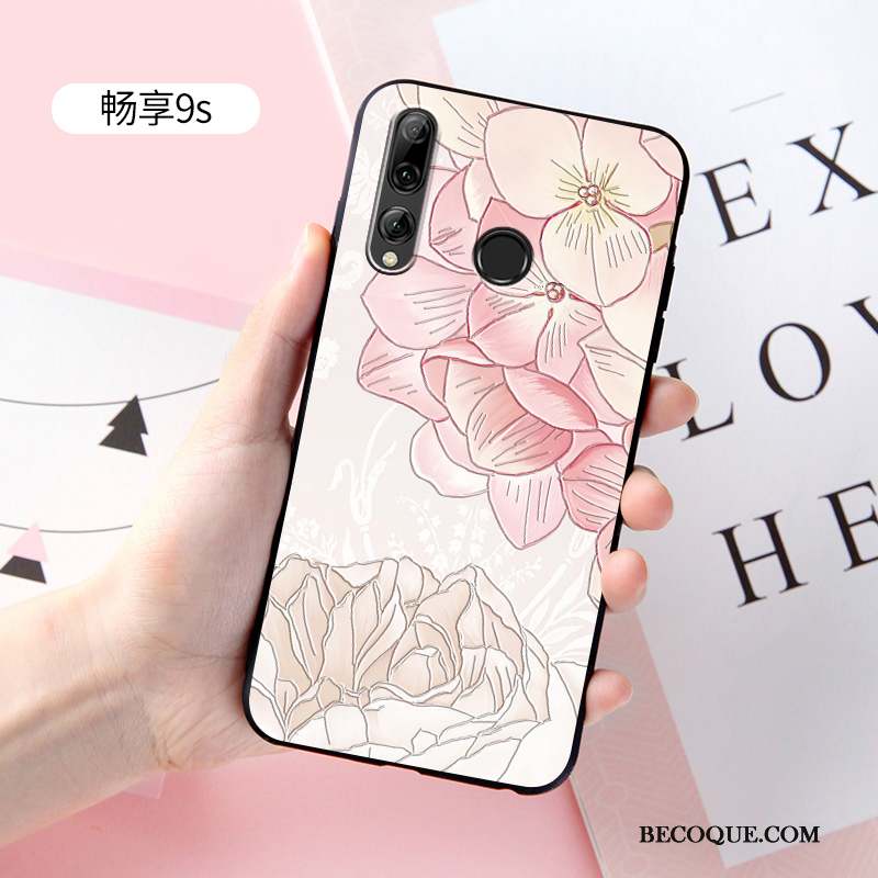 Huawei P Smart+ 2019 Personnalisé Charmant Coque De Téléphone Personnalité Étui Rose