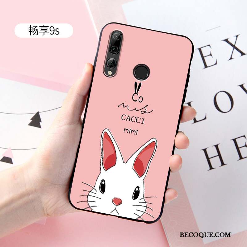 Huawei P Smart+ 2019 Personnalisé Charmant Coque De Téléphone Personnalité Étui Rose