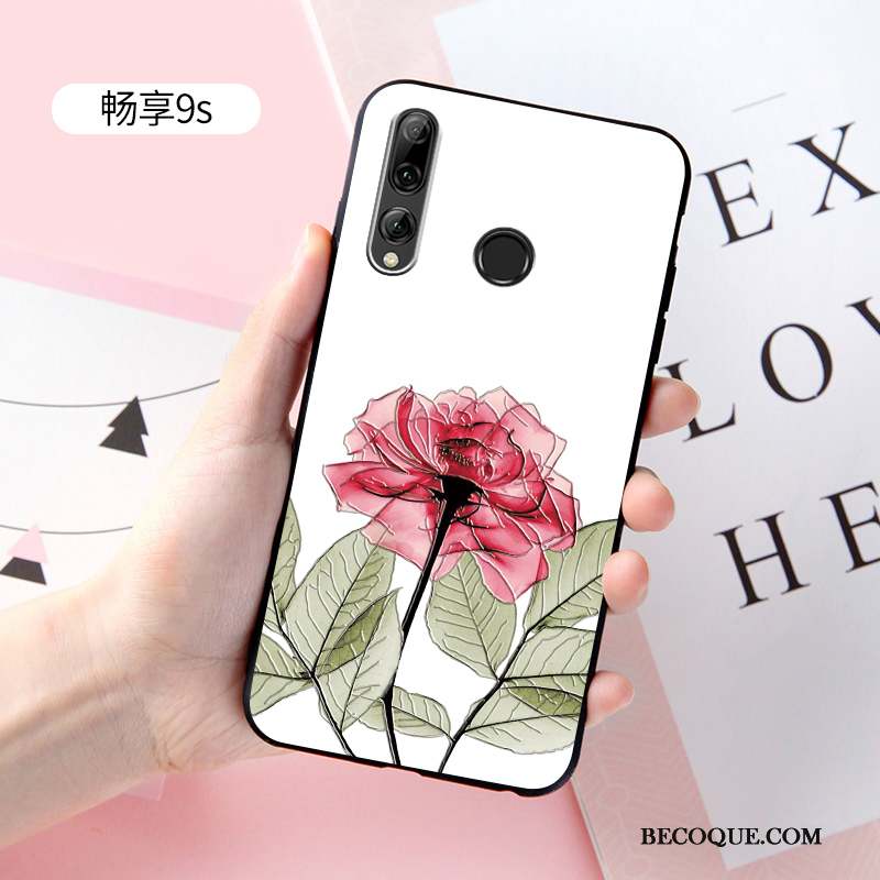 Huawei P Smart+ 2019 Personnalisé Charmant Coque De Téléphone Personnalité Étui Rose