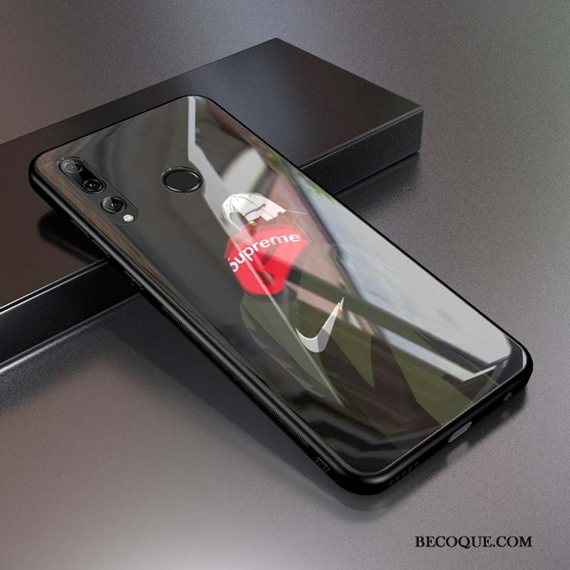 Huawei P Smart+ 2019 Rouge Coque De Téléphone Protection Tempérer Étui Modèle