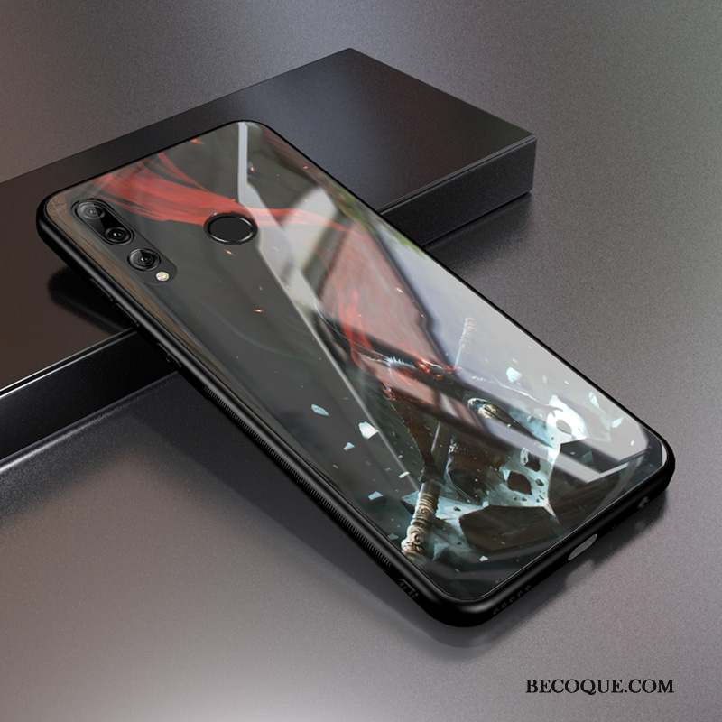 Huawei P Smart+ 2019 Rouge Coque De Téléphone Protection Tempérer Étui Modèle