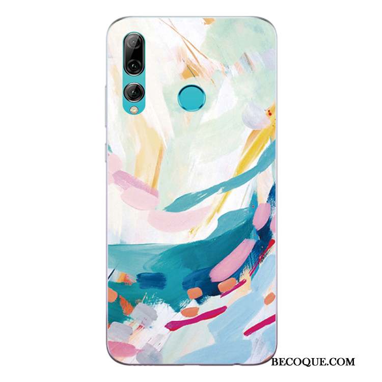 Huawei P Smart+ 2019 Silicone Coque Créatif Incassable Multicolore De Téléphone
