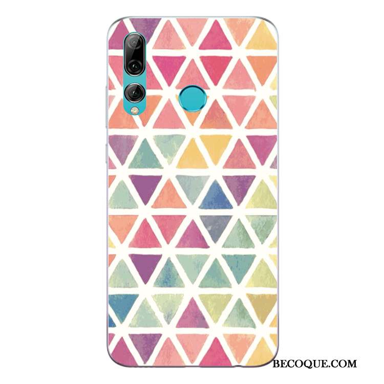 Huawei P Smart+ 2019 Silicone Coque Créatif Incassable Multicolore De Téléphone