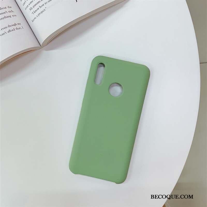 Huawei P Smart 2019 Silicone Étui Vert Coque De Téléphone Jeunesse Protection