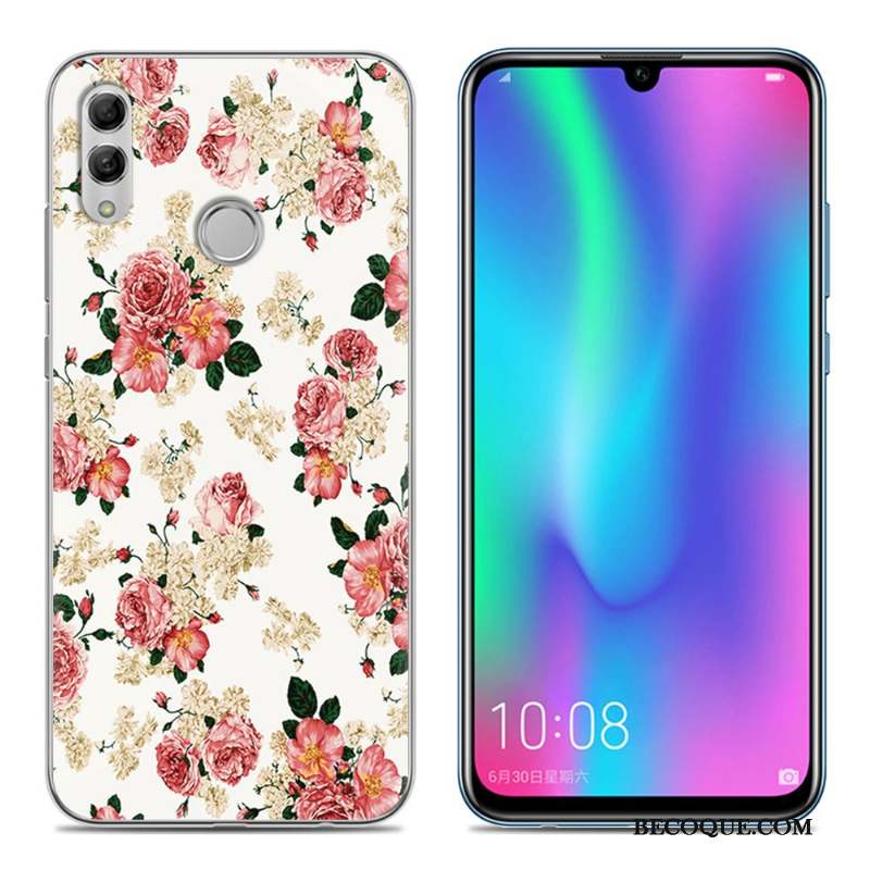 Huawei P Smart 2019 Étui Rose Fluide Doux Coque De Téléphone Jeunesse Téléphone Portable