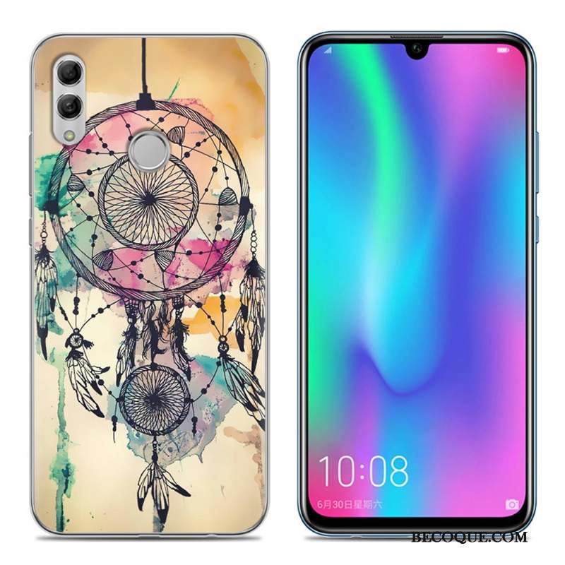 Huawei P Smart 2019 Étui Rose Fluide Doux Coque De Téléphone Jeunesse Téléphone Portable