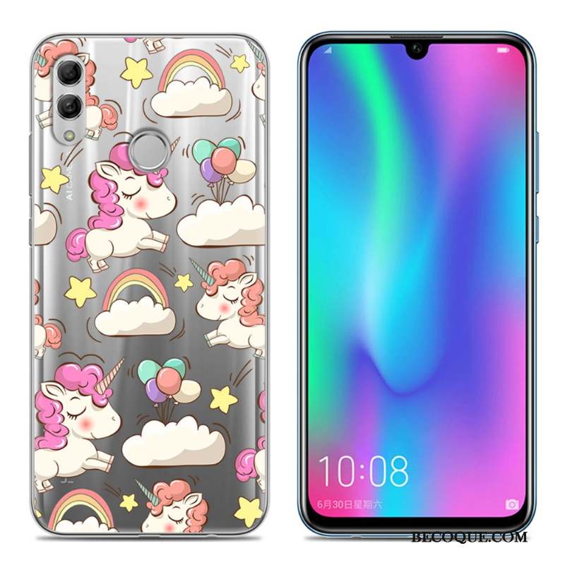 Huawei P Smart 2019 Étui Rose Fluide Doux Coque De Téléphone Jeunesse Téléphone Portable