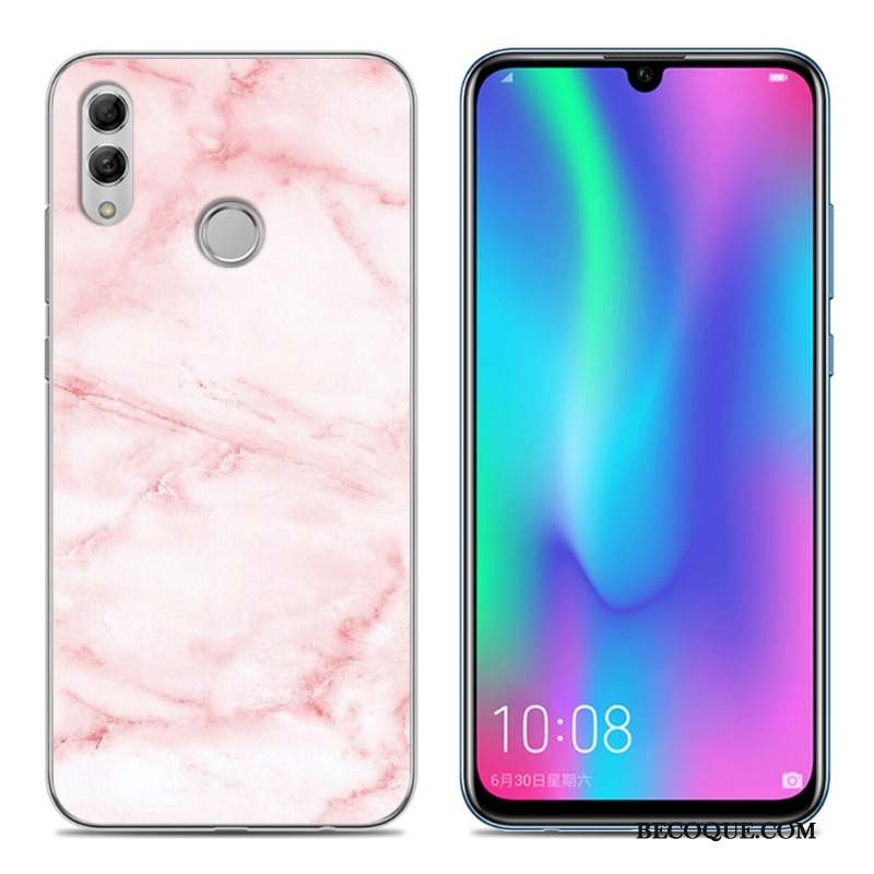 Huawei P Smart 2019 Étui Rose Fluide Doux Coque De Téléphone Jeunesse Téléphone Portable