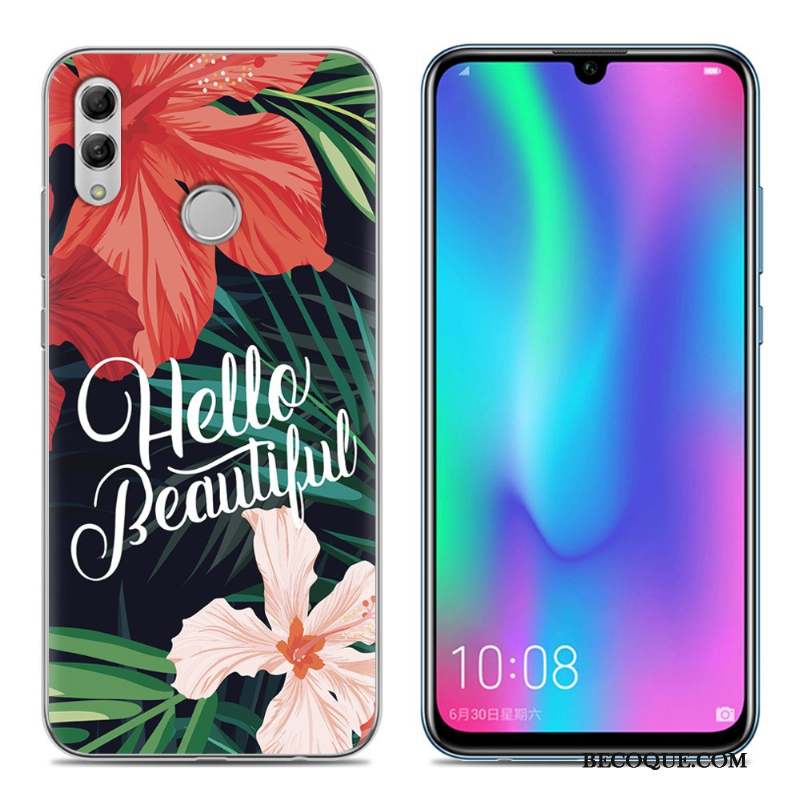 Huawei P Smart 2019 Étui Rose Fluide Doux Coque De Téléphone Jeunesse Téléphone Portable