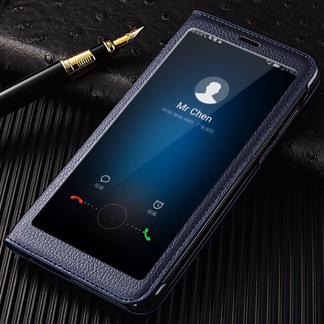 Huawei P Smart Clamshell Étui Coque De Téléphone Étui En Cuir Protection Incassable