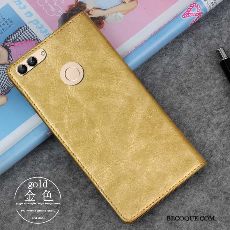 Huawei P Smart Coque De Téléphone Téléphone Portable Étui En Cuir Clamshell Protection Incassable