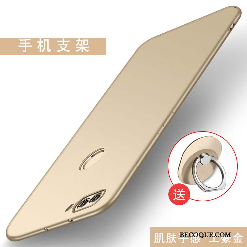 Huawei P Smart Coque De Téléphone Étui Fluide Doux Tout Compris Incassable Délavé En Daim