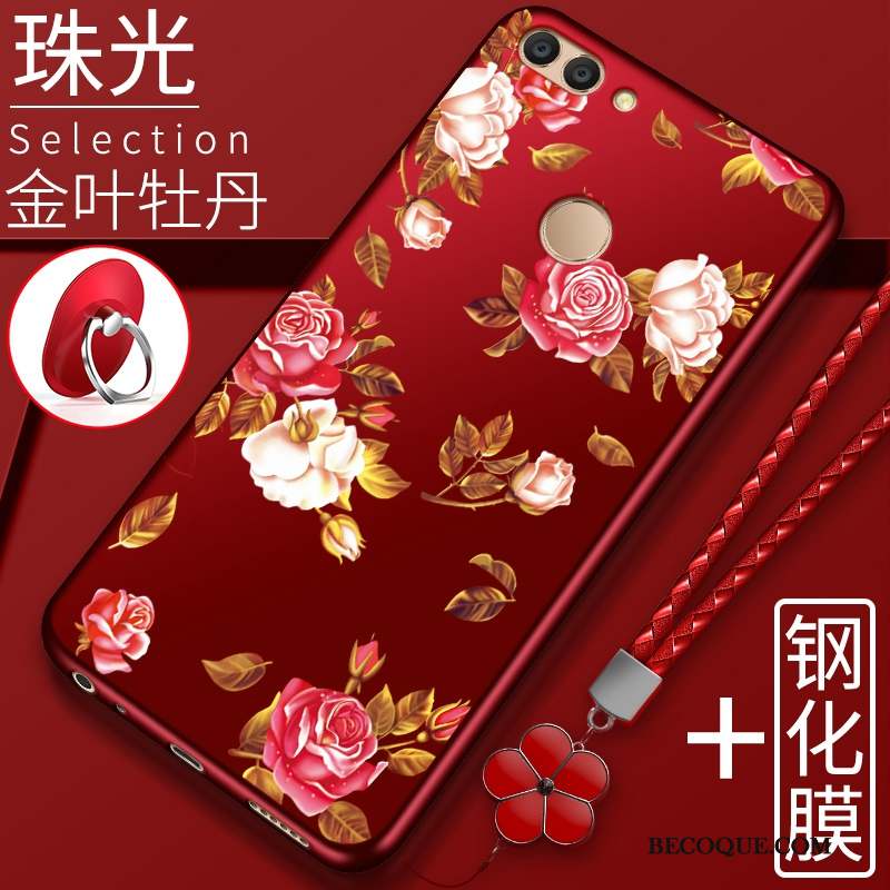 Huawei P Smart Coque Noir Protection Original Étui Silicone Tout Compris