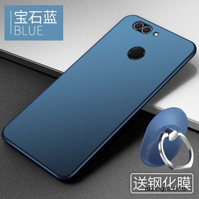 Huawei P Smart Coque Protection Incassable Tendance Délavé En Daim Étui Téléphone Portable