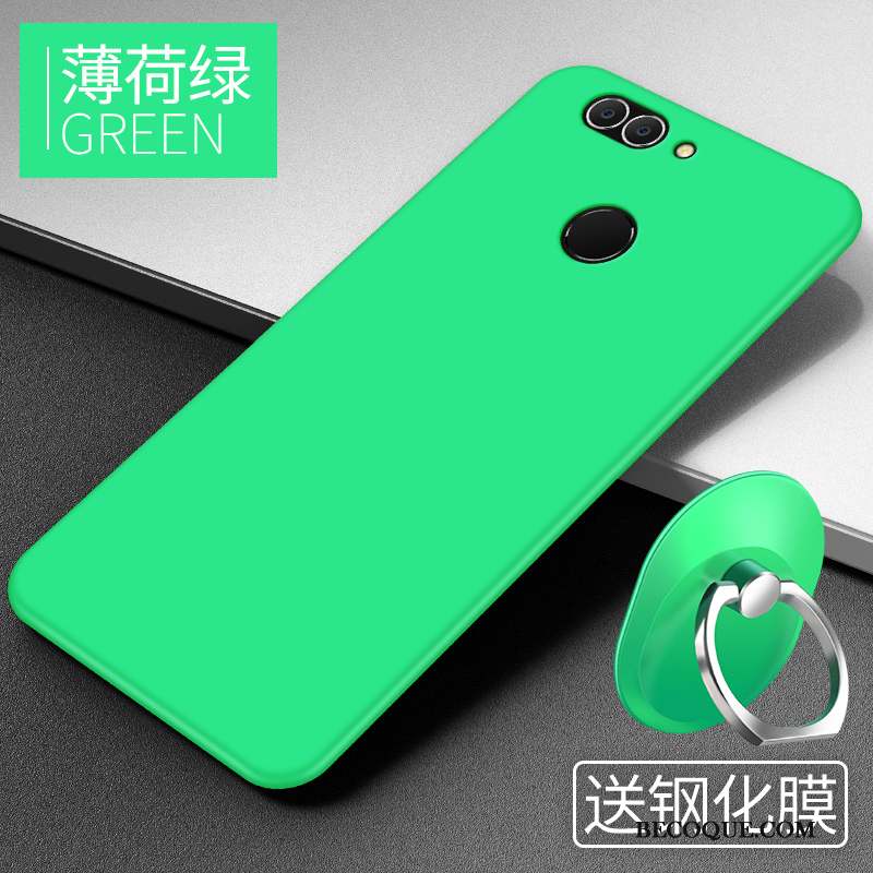 Huawei P Smart Coque Protection Incassable Tendance Délavé En Daim Étui Téléphone Portable