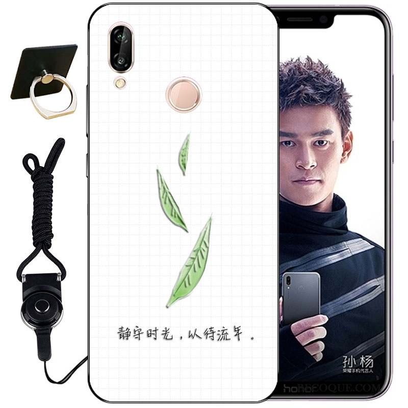 Huawei P Smart+ Gaufrage Mignonne Tout Compris Incassable Coque Étui