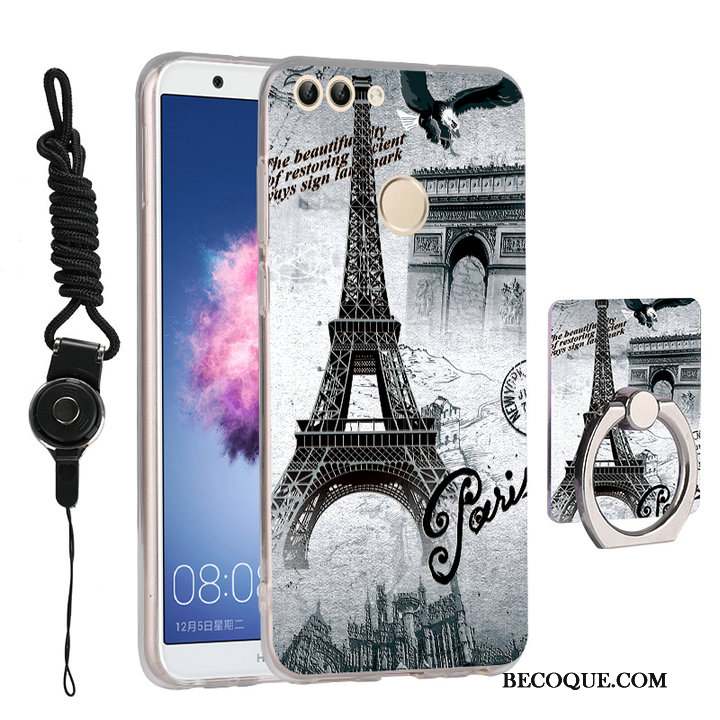 Huawei P Smart Protection Incassable Silicone Fluide Doux Coque De Téléphone Étui