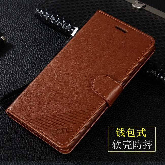 Huawei P Smart Rouge Tout Compris Clamshell Coque De Téléphone Étui En Cuir Incassable