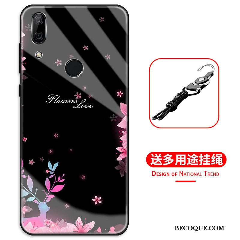 Huawei P Smart Z Coque Étui Miroir Protection Verre De Téléphone