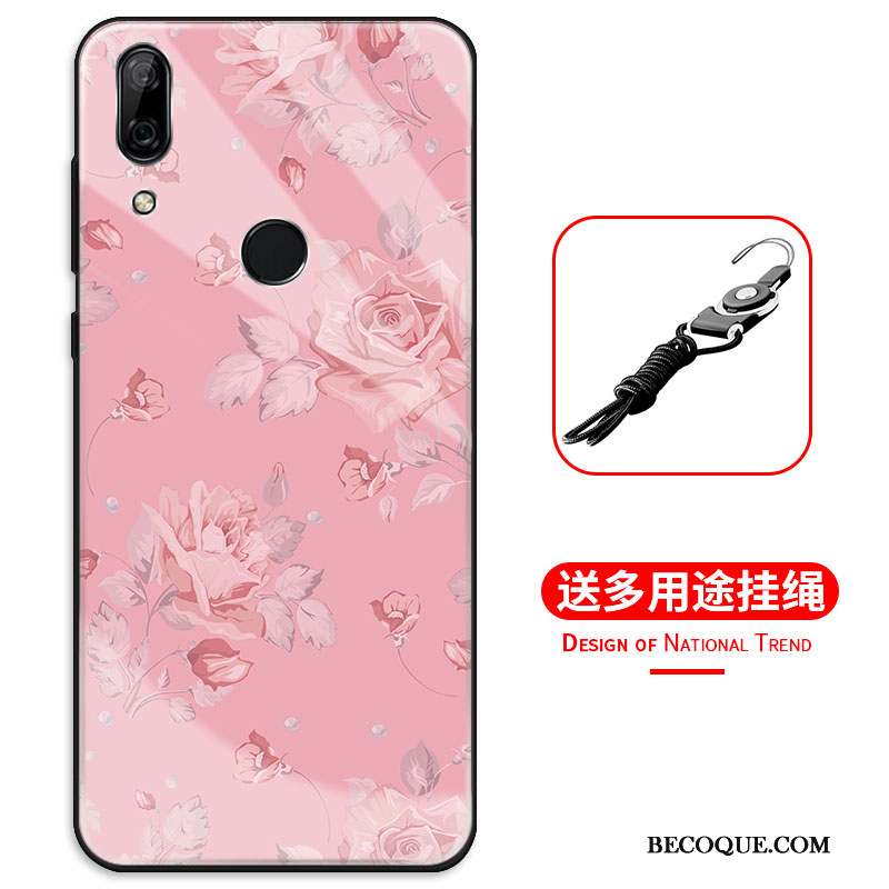 Huawei P Smart Z Coque Étui Miroir Protection Verre De Téléphone