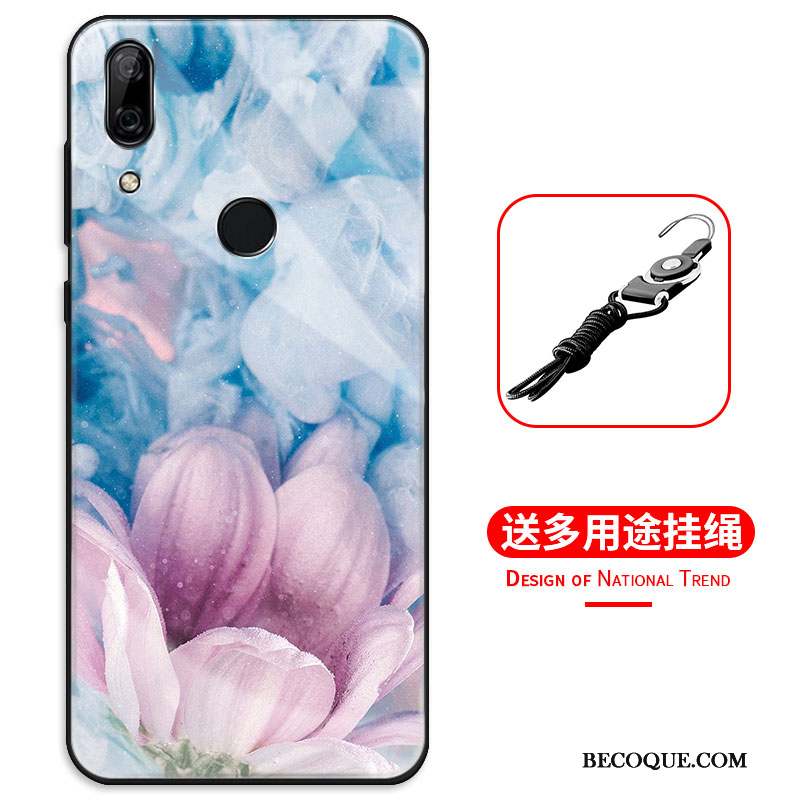 Huawei P Smart Z Coque Étui Miroir Protection Verre De Téléphone