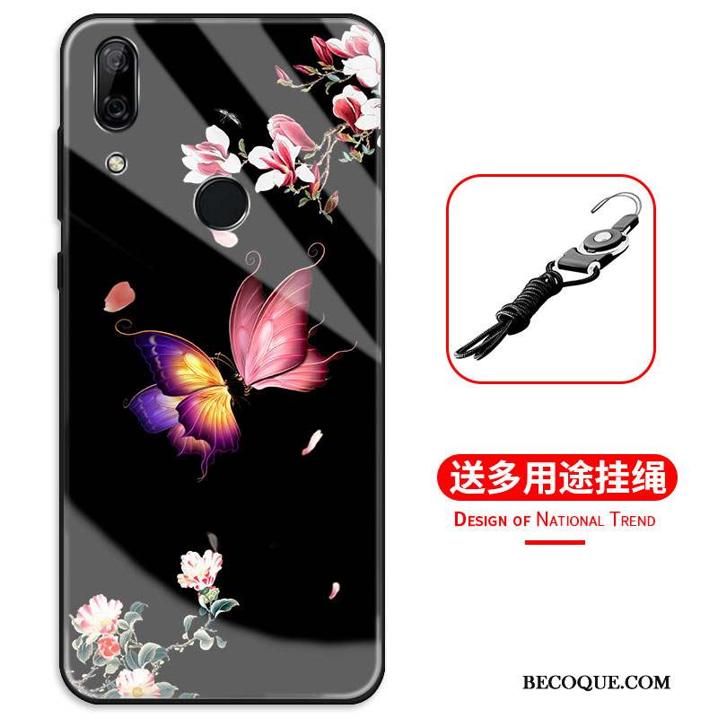 Huawei P Smart Z Coque Étui Miroir Protection Verre De Téléphone