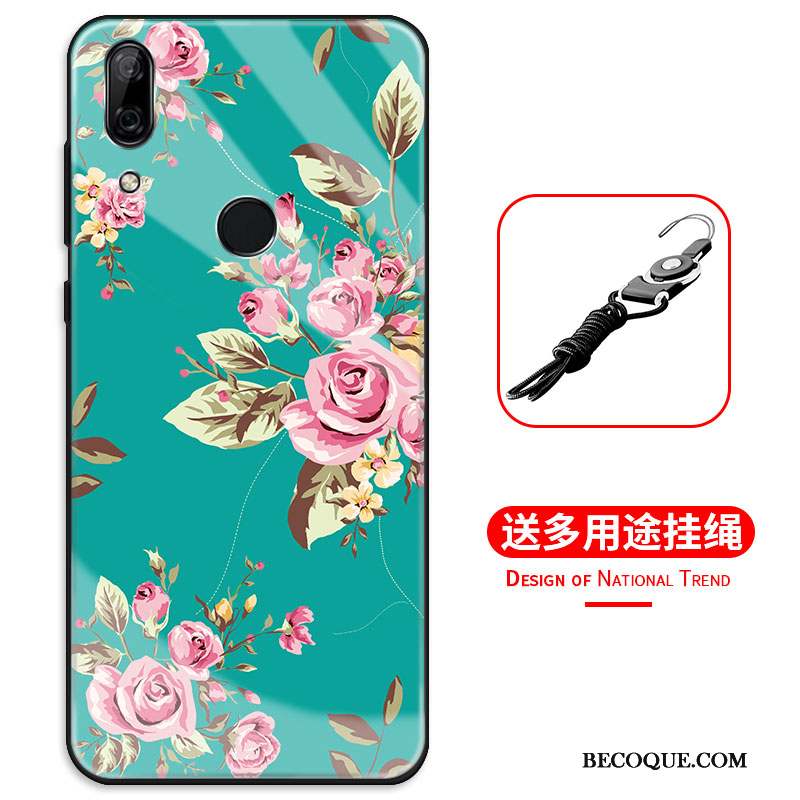 Huawei P Smart Z Coque Étui Miroir Protection Verre De Téléphone