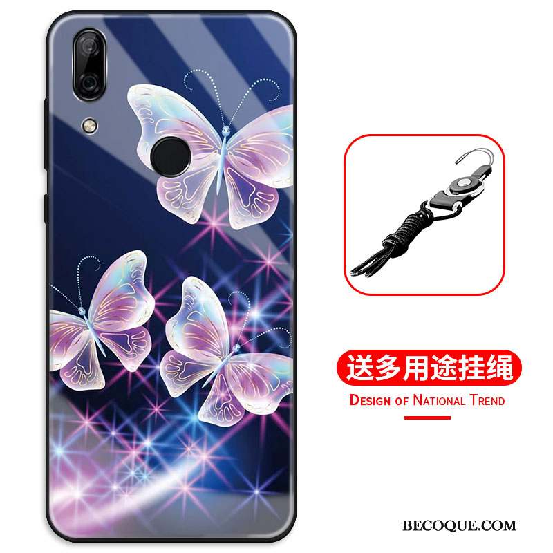 Huawei P Smart Z Coque Étui Miroir Protection Verre De Téléphone