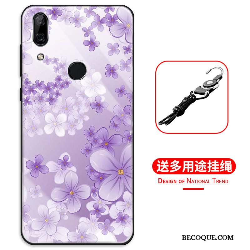 Huawei P Smart Z Coque Étui Miroir Protection Verre De Téléphone