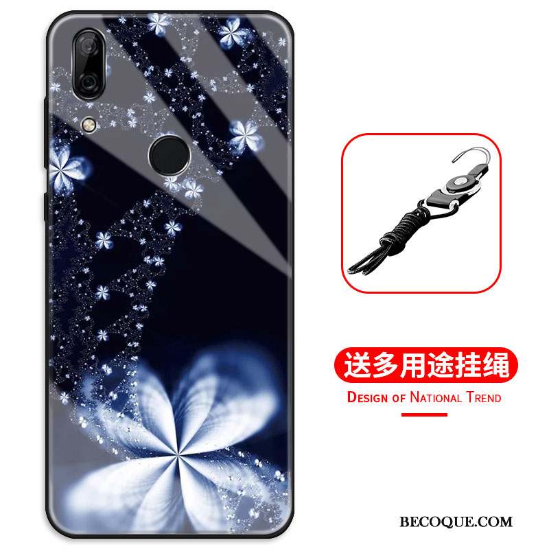 Huawei P Smart Z Coque Étui Miroir Protection Verre De Téléphone