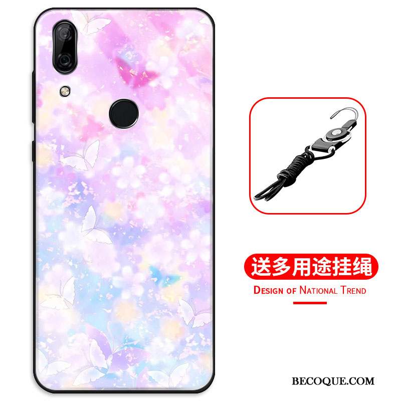 Huawei P Smart Z Coque Étui Miroir Protection Verre De Téléphone