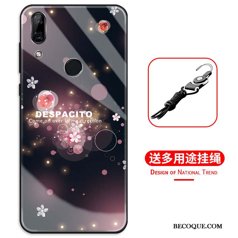 Huawei P Smart Z Coque Étui Miroir Protection Verre De Téléphone