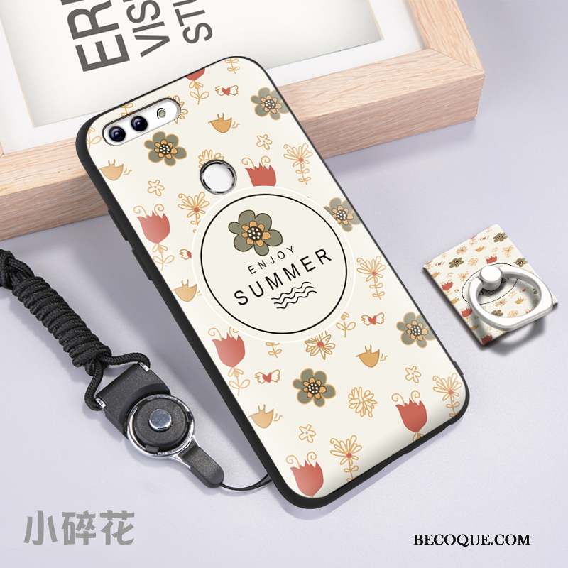 Huawei P Smart Étui Multicolore Coque De Téléphone Amoureux Incassable Silicone