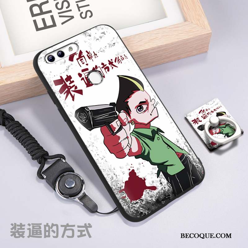 Huawei P Smart Étui Multicolore Coque De Téléphone Amoureux Incassable Silicone