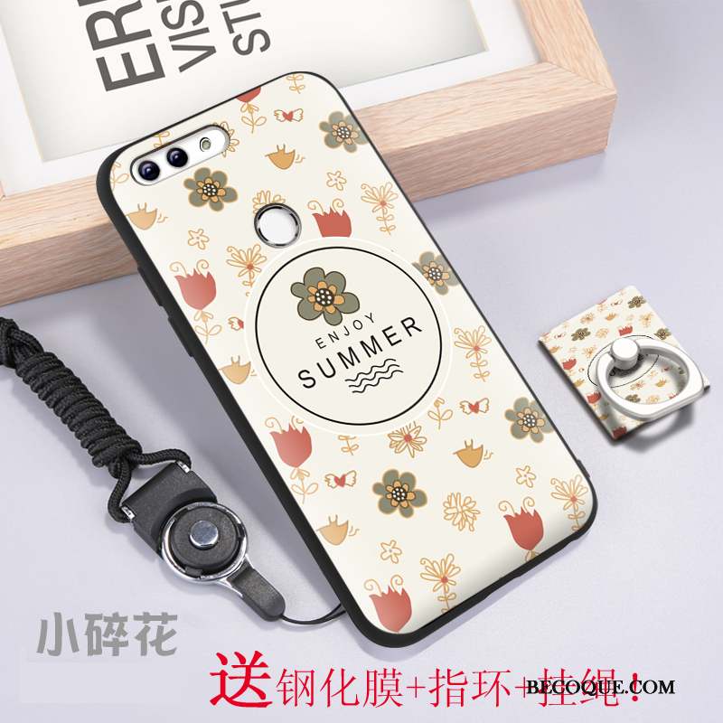 Huawei P Smart Étui Multicolore Coque De Téléphone Amoureux Incassable Silicone