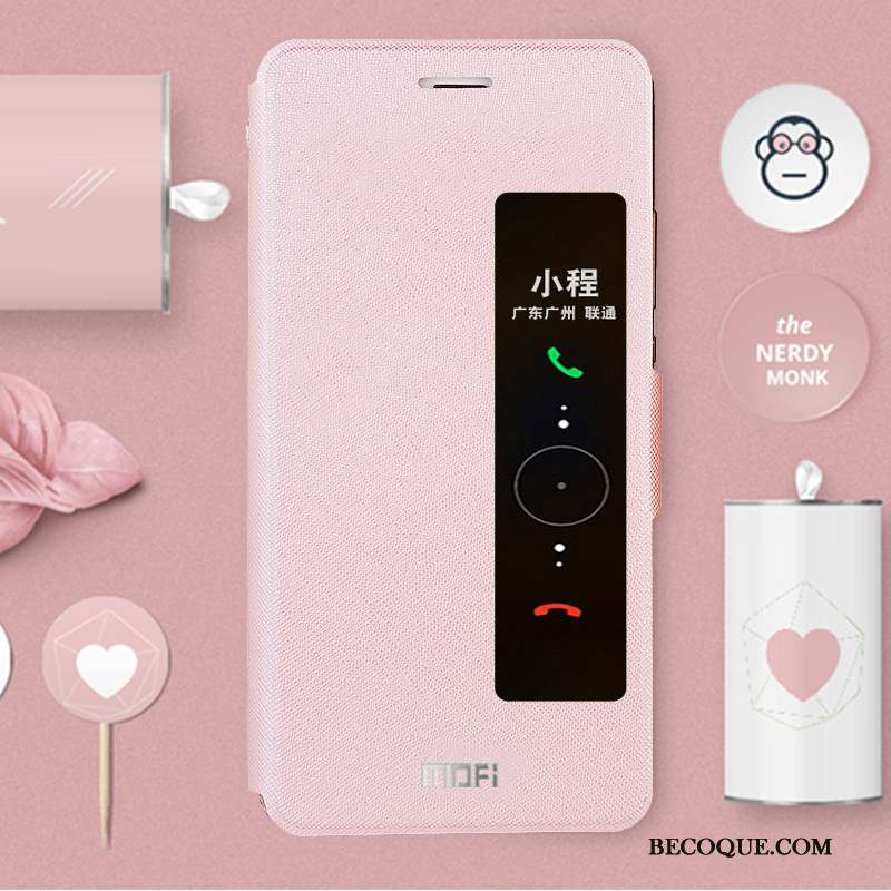 Huawei P10 Coque Créatif Tout Compris Protection Personnalité Incassable Rose