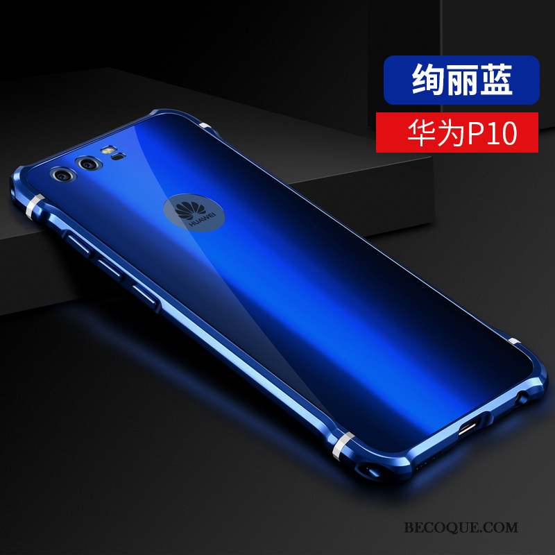 Huawei P10 Coque De Téléphone Créatif Incassable Protection Noir Métal